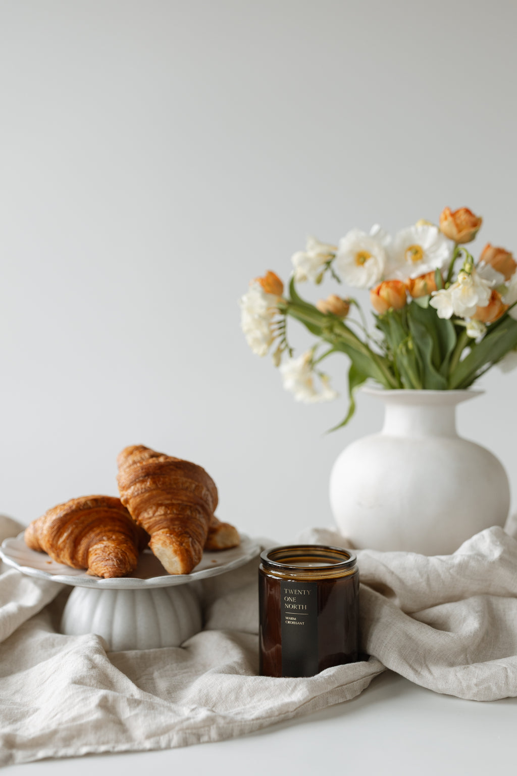 Warm Croissant Candle Scent