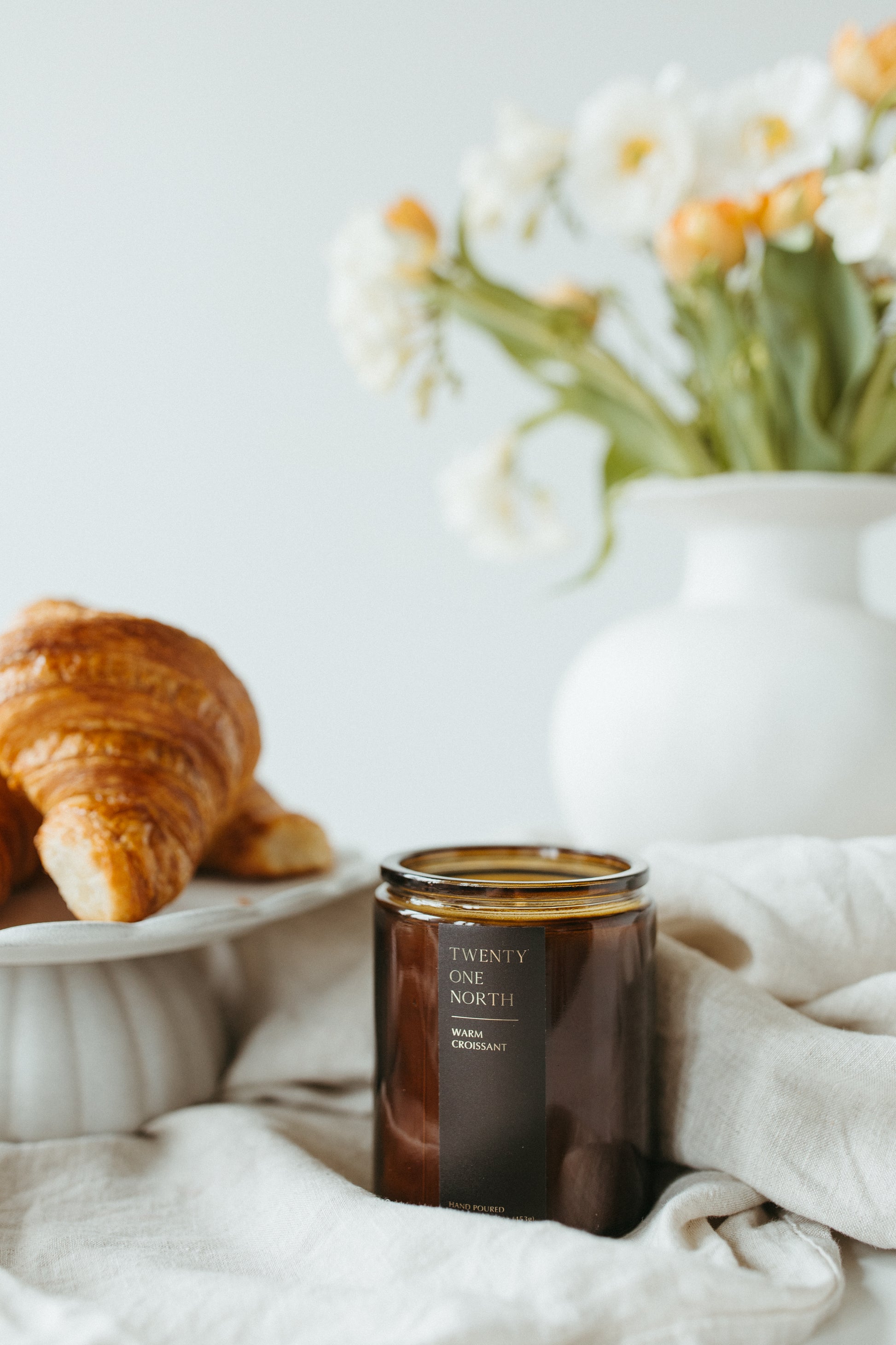 Warm Croissant Candle Scent